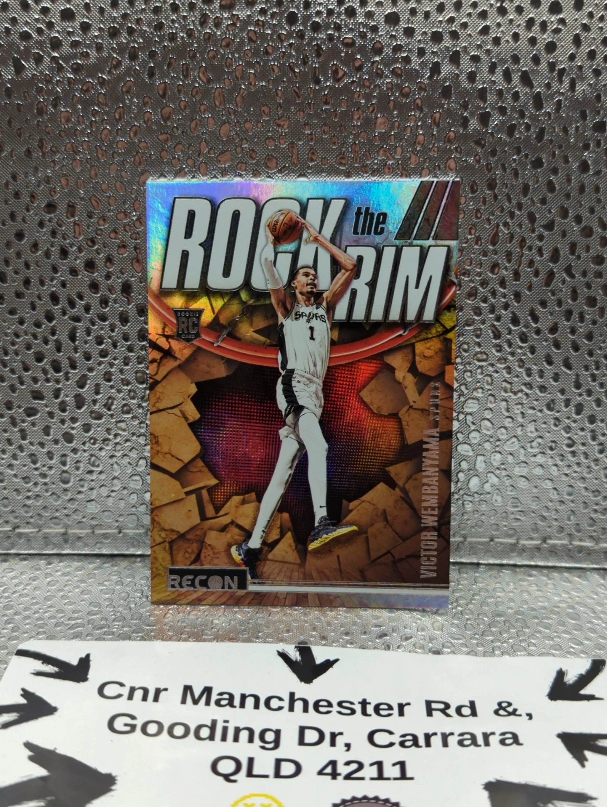 2023-24 Panini Recon - Victor Webanyama Rookie ROCK THE RIM FRENLY BRICKS - Open 7 Days