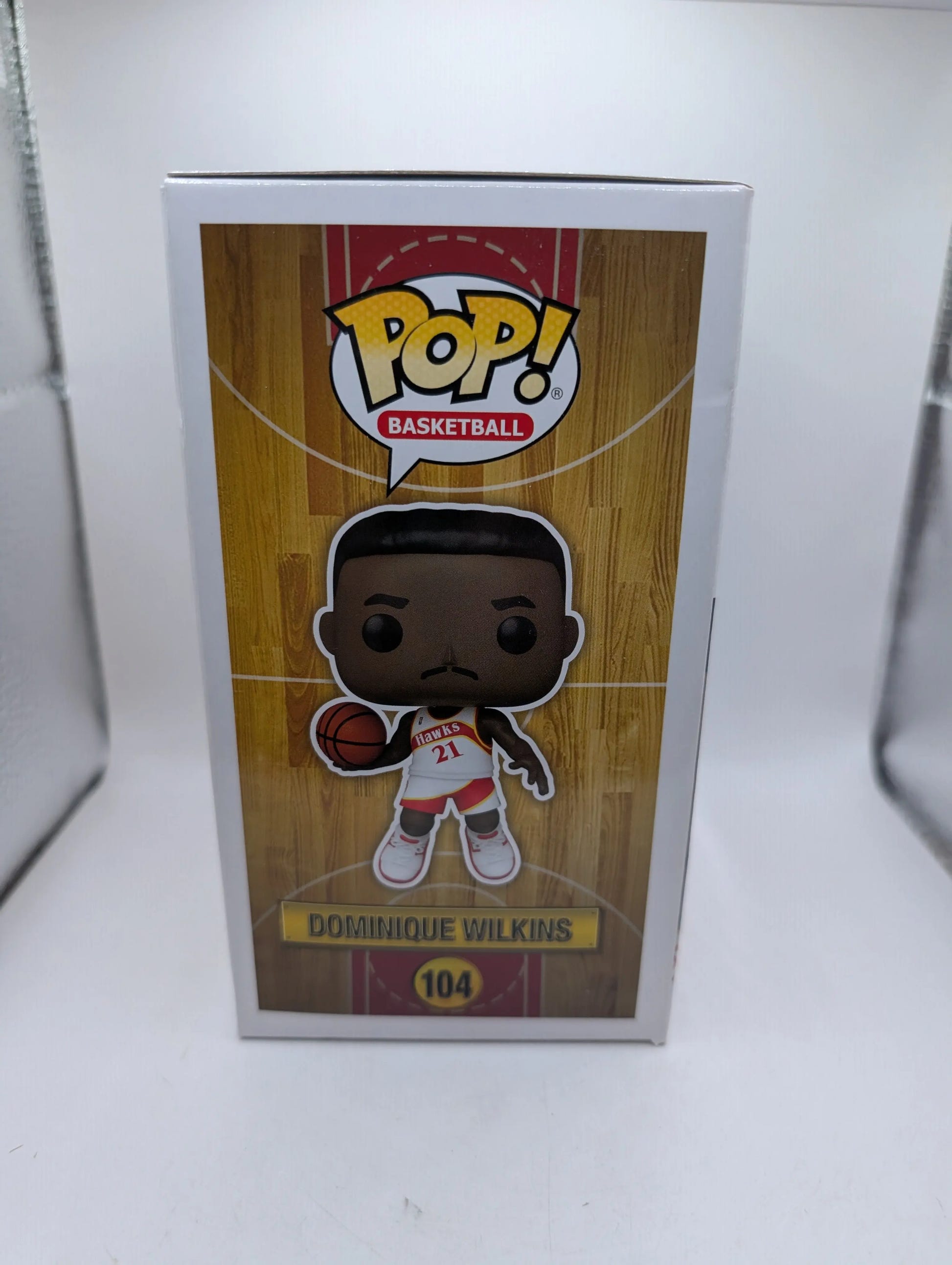 Funko POP! Vinyl Figure - 104 Basketball - Atlanta Hawks - Dominique Wilkins, photo 2 image 2