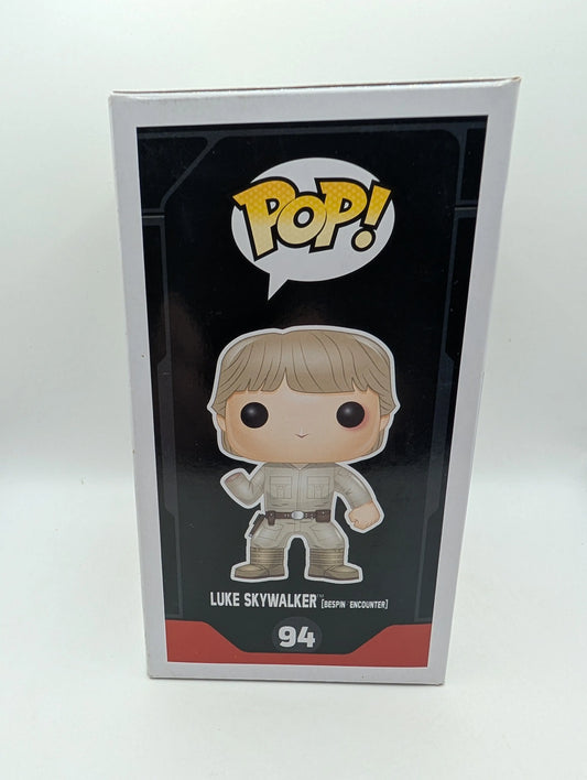 Funko Pop! Star Wars Luke Skywalker Bespin Encounter Con Exclusive #94 Vinyl FRENLY BRICKS - Open 7 Days