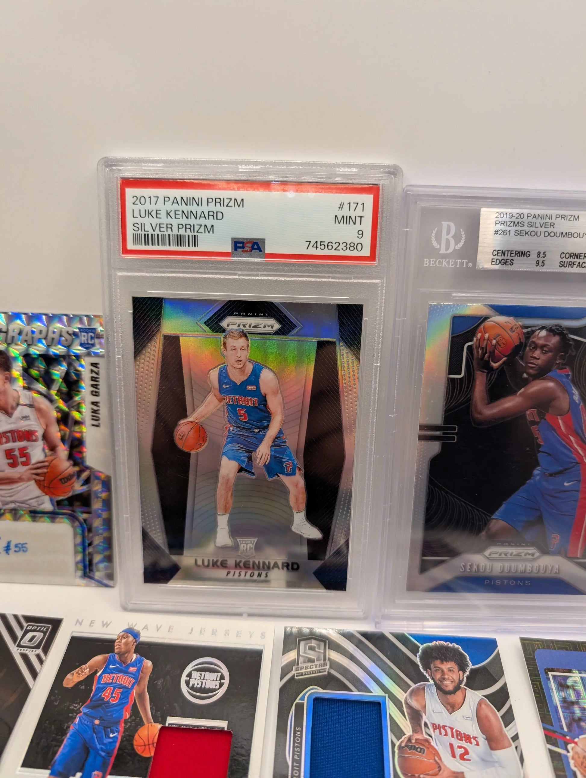 Detroit Pistons NBA Basketball Card Lot, Rookies, Patch, Auto, Cade Cunningham FRENLY BRICKS - Open 7 Days