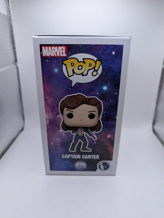 Marvel Funko Pop - Captain Carter (Fighting Pose) - What If? - No. 875 FRENLY BRICKS - Open 7 Days