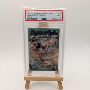 2024 ITAJAGA DRAGON BALL VOL.5 #30 SON GOKU & FRIENDS PSA 9 FRENLY BRICKS - Open 7 Days