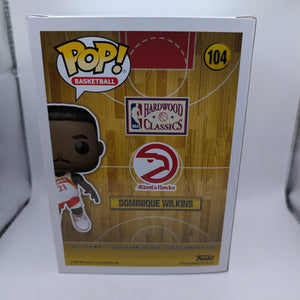 Funko POP! Vinyl Figure - 104 Basketball - Atlanta Hawks - Dominique Wilkins FRENLY BRICKS - Open 7 Days
