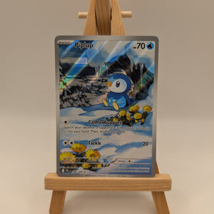 Piplup 098/094 - Phantasmal Flames Illustration Rare Pokemon TCG - M/LP Card FRENLY BRICKS - Open 7 Days