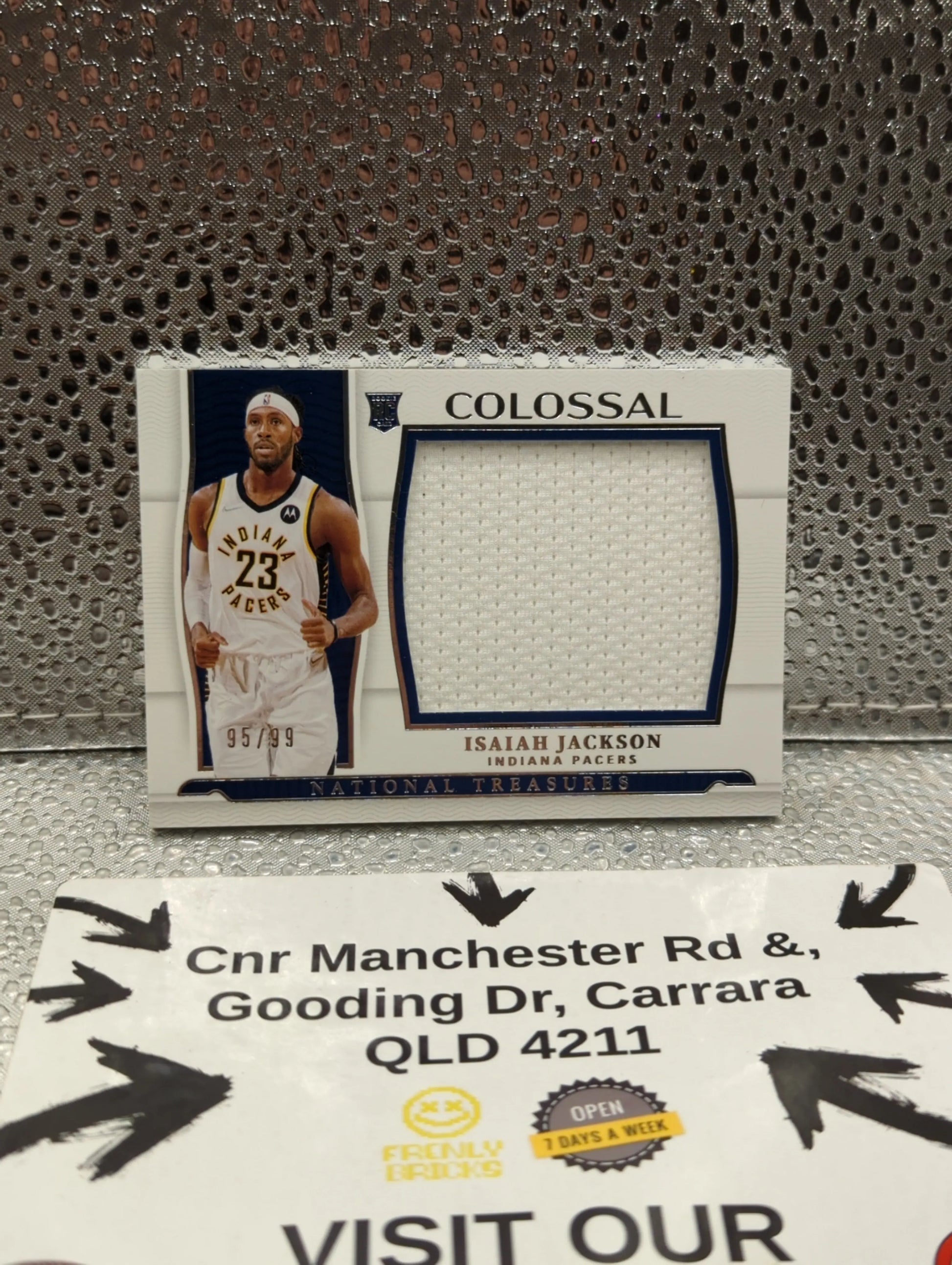 2021-22 National Treasures ISAIAH JACKSON COLOSSAL PATCH ROOKIE /99 FRENLY BRICKS - Open 7 Days