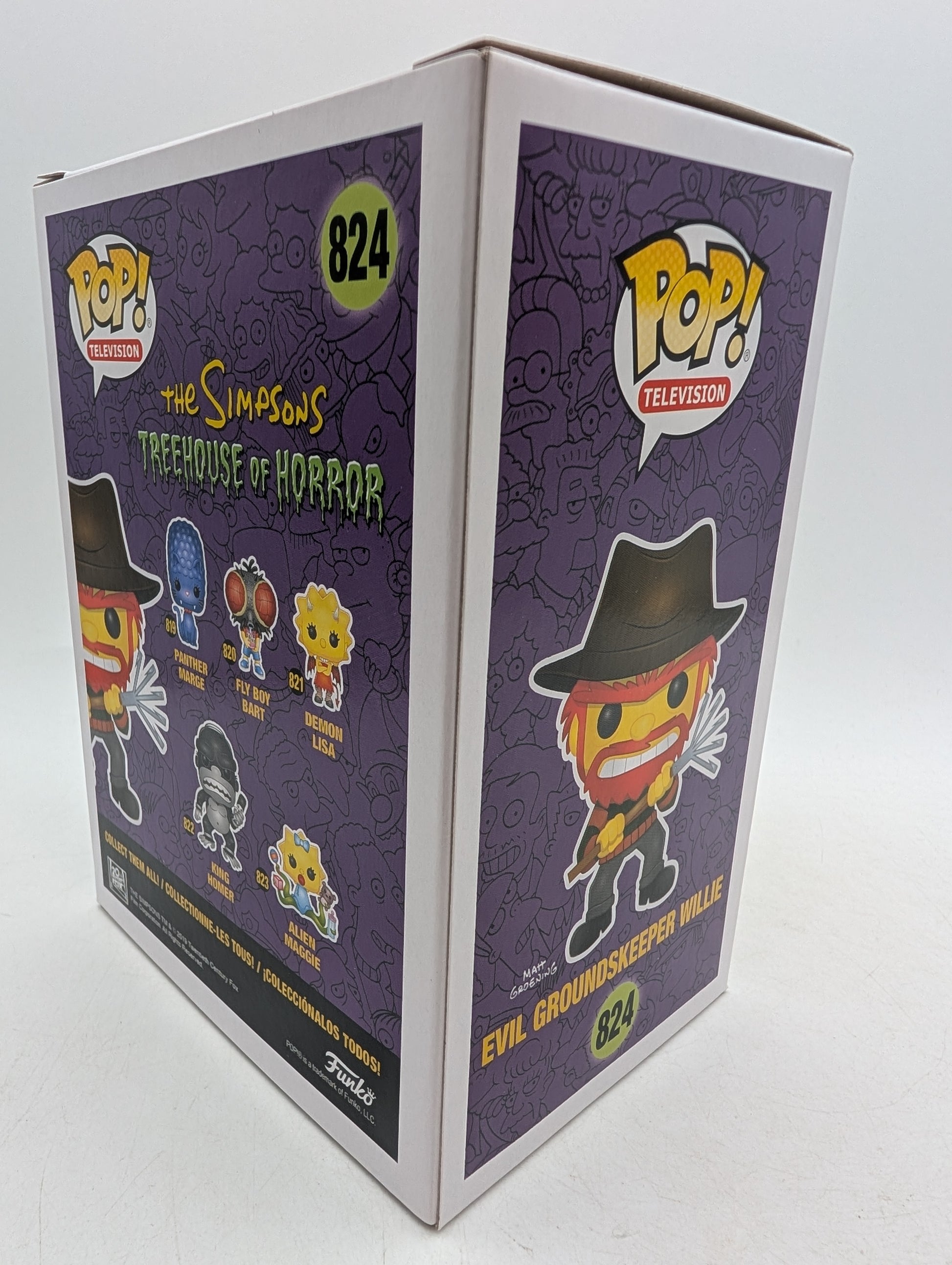 Funko POP! The Simpsons Treehouse of Horror Evil Groundskeeper Willie #824 2029 Fall Con image 6