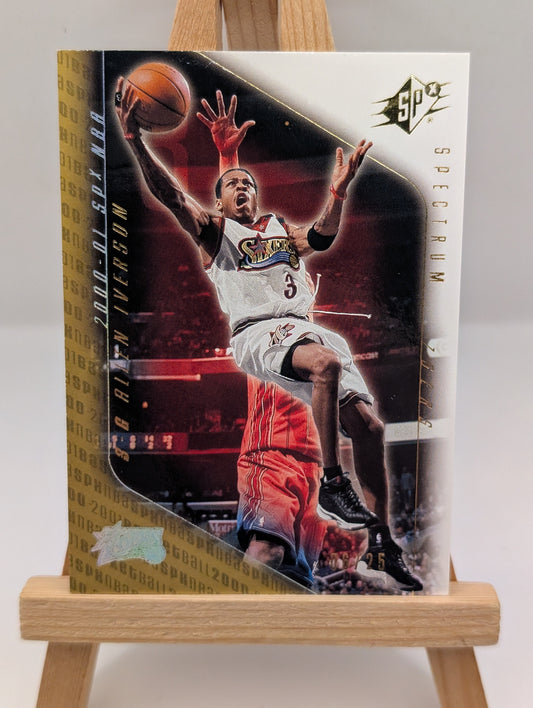 Allen Iverson [Spectrum] #3 2000 Spx /25 NBA FRENLY BRICKS - Open 7 Days