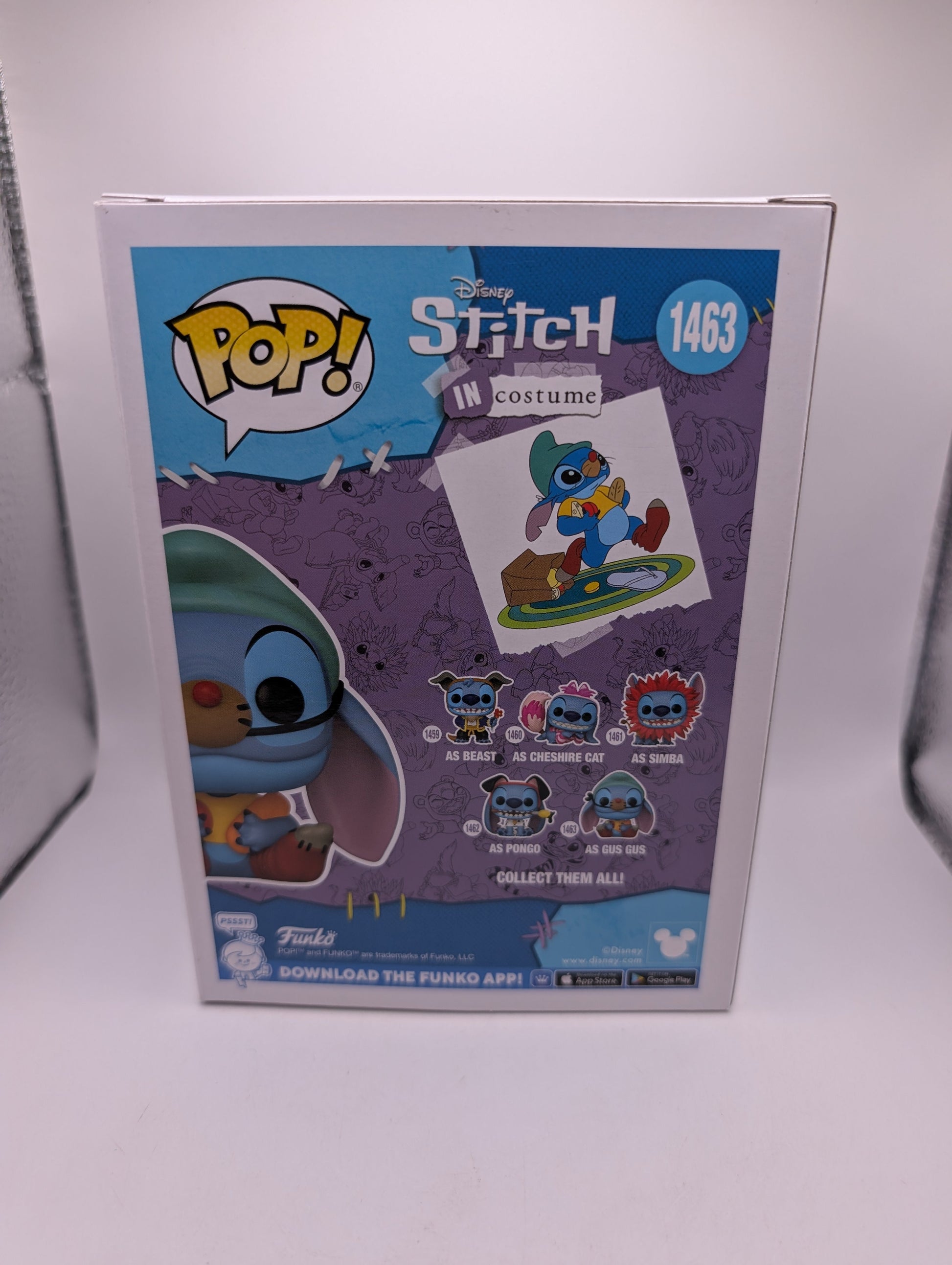 DISNEY: Stitch as Gus Gus Exclusive Pop! Vinyl Figure 1463 FRENLY BRICKS - Open 7 Days