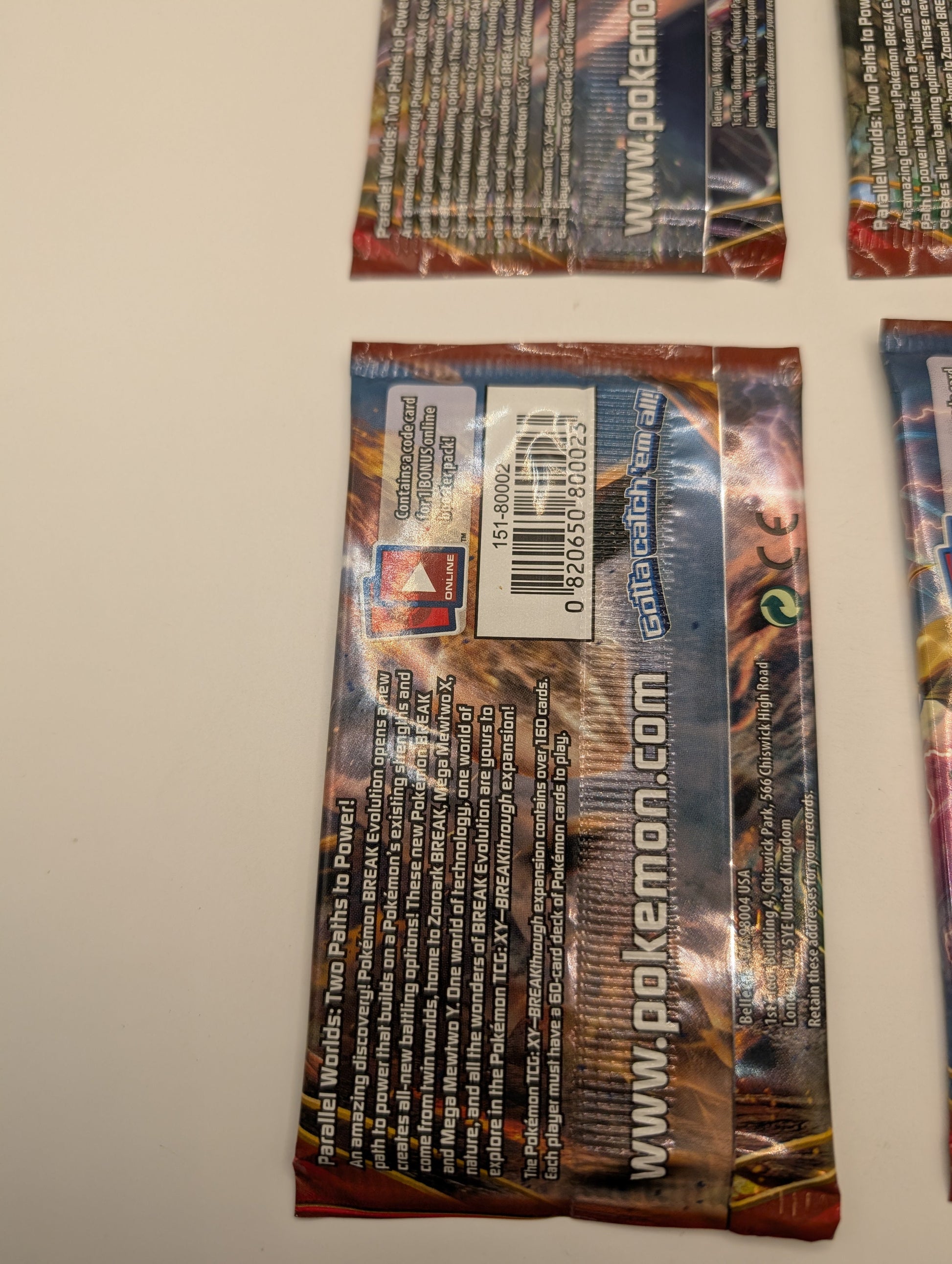 Pokemon TCG: (4) XY BreakThrough Booster Packs 2015 (Complete Art-Set) FRENLY BRICKS - Open 7 Days