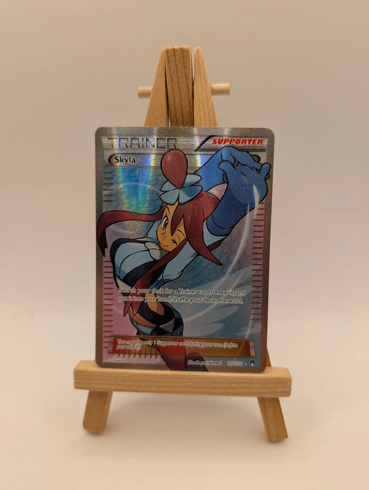 Skyla - 122/122 - Full Art Trainer - XY Break Point - Pokemon Card - Lp FRENLY BRICKS - Open 7 Days