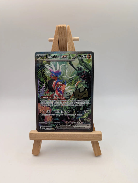 Koraidon Ex - 247/198 - Pokemon Scarlet Violet Base Special Illustration Rare NM FRENLY BRICKS - Open 7 Days
