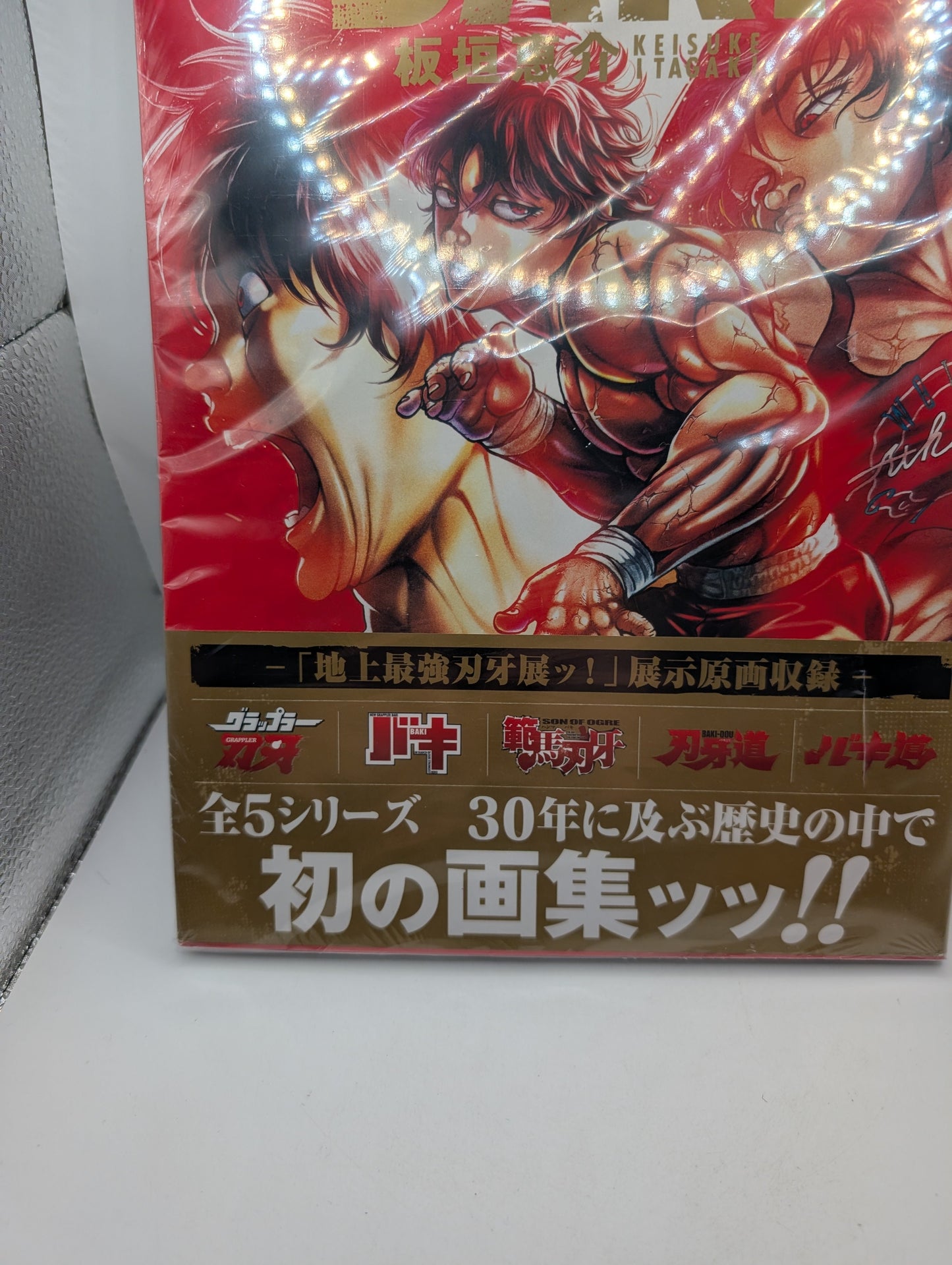 BAKI 30th Anniversary Art Book THE ARTWORK OF BAKI Large Format from Japan FRENLY BRICKS - Open 7 Days