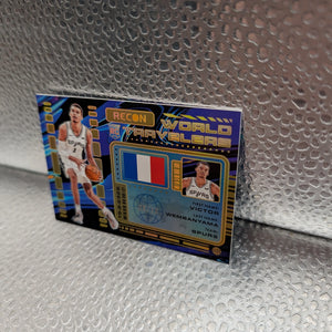 Victor Wembanyama 08/10 RC Recon World Travelers Panini FRENLY BRICKS - Open 7 Days
