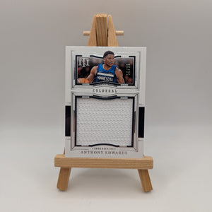 2023-24 Panini National Treasures Colossal Anthony Edward’s Game Worn Patch /99 FRENLY BRICKS - Open 7 Days