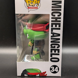 Funko POP! Comics Teenage Mutant Ninja Turtles #34 Michaelangelo Special Edition FRENLY BRICKS - Open 7 Days