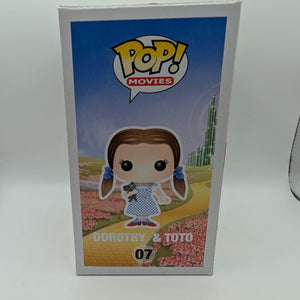 Funko Pop! Vinyl: The Wizard of Oz - Dorothy & Toto #07 Vaulted FRENLY BRICKS - Open 7 Days