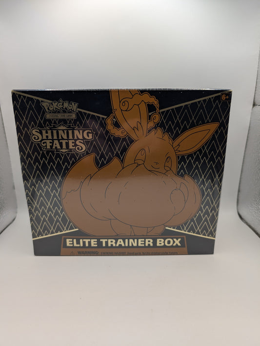 Pokémon TCG Shining Fates Elite Trainer Box ETB – Factory Sealed Brand New FRENLY BRICKS - Open 7 Days