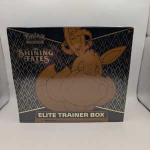 Pokémon TCG Shining Fates Elite Trainer Box ETB – Factory Sealed Brand New FRENLY BRICKS - Open 7 Days