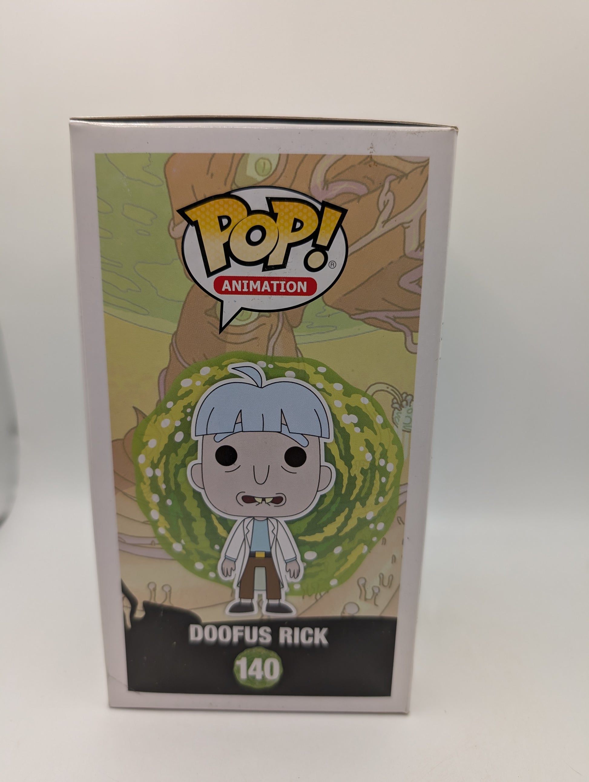 Funko Pop! Doofus Rick #140 Rick and Morty 2017 Animation Vaulted Collectible