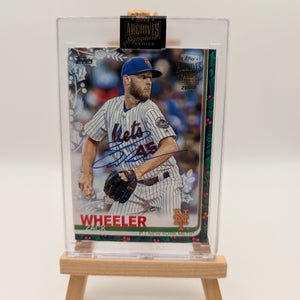 2023 Topps Archives Signature Series Zack Wheeler Auto /17 FRENLY BRICKS - Open 7 Days