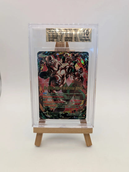 Dragon Ball Super Tien Shinhan, Return of the Mysterious Technique BT28-056 SLR BGS 10 FRENLY BRICKS - Open 7 Days