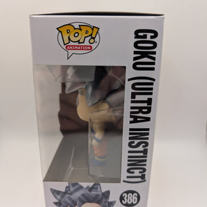 FUNKO Pop Vinyl Goku (Ultra Instinct) Dragon Ball Super #386 FRENLY BRICKS - Open 7 Days