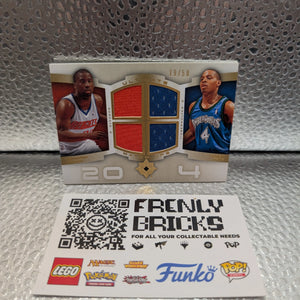 2004 Upper Deck Randy Foye Raymond Felton 4 Patch /50 FRENLY BRICKS - Open 7 Days