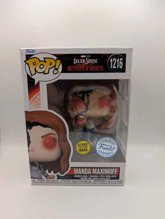 Funko Pop! Marvel Universe Wanda Maximoff #1216 FRENLY BRICKS - Open 7 Days