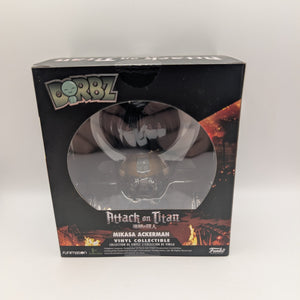 Funko DORBZ Vinyl Mini ATTACK ON TITAN #384 (AOT) MIKASA ACKERMAN /5000 FRENLY BRICKS - Open 7 Days