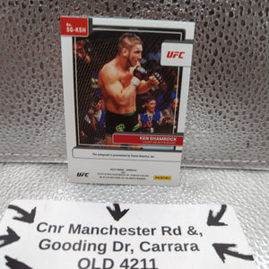 2023 Panini Donruss - UFC - Ken Shamrock Auto Signatures FRENLY BRICKS - Open 7 Days