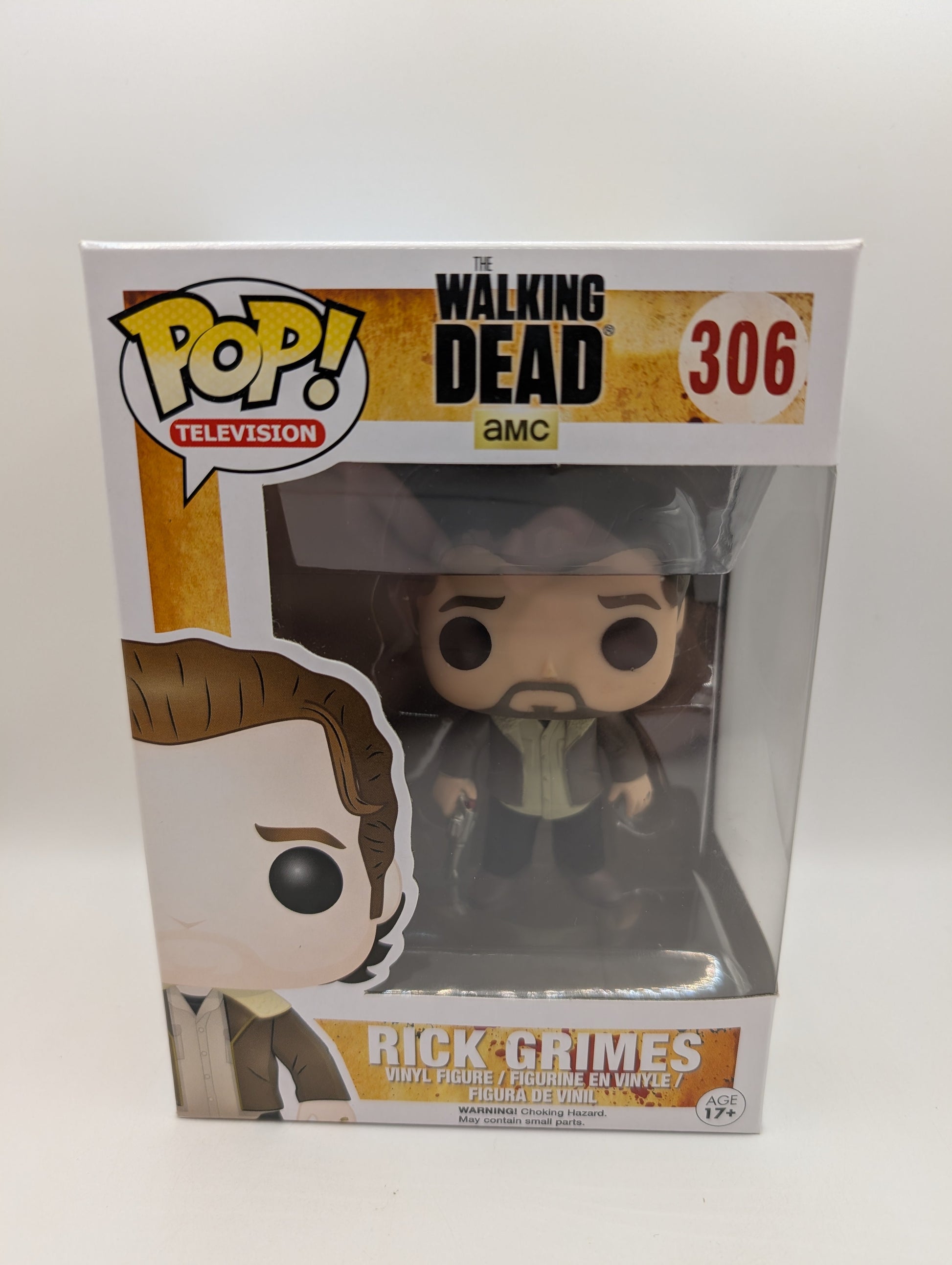 Funko Pop Vinyl Rick Grimes The Walking Dead #306 FRENLY BRICKS - Open 7 Days