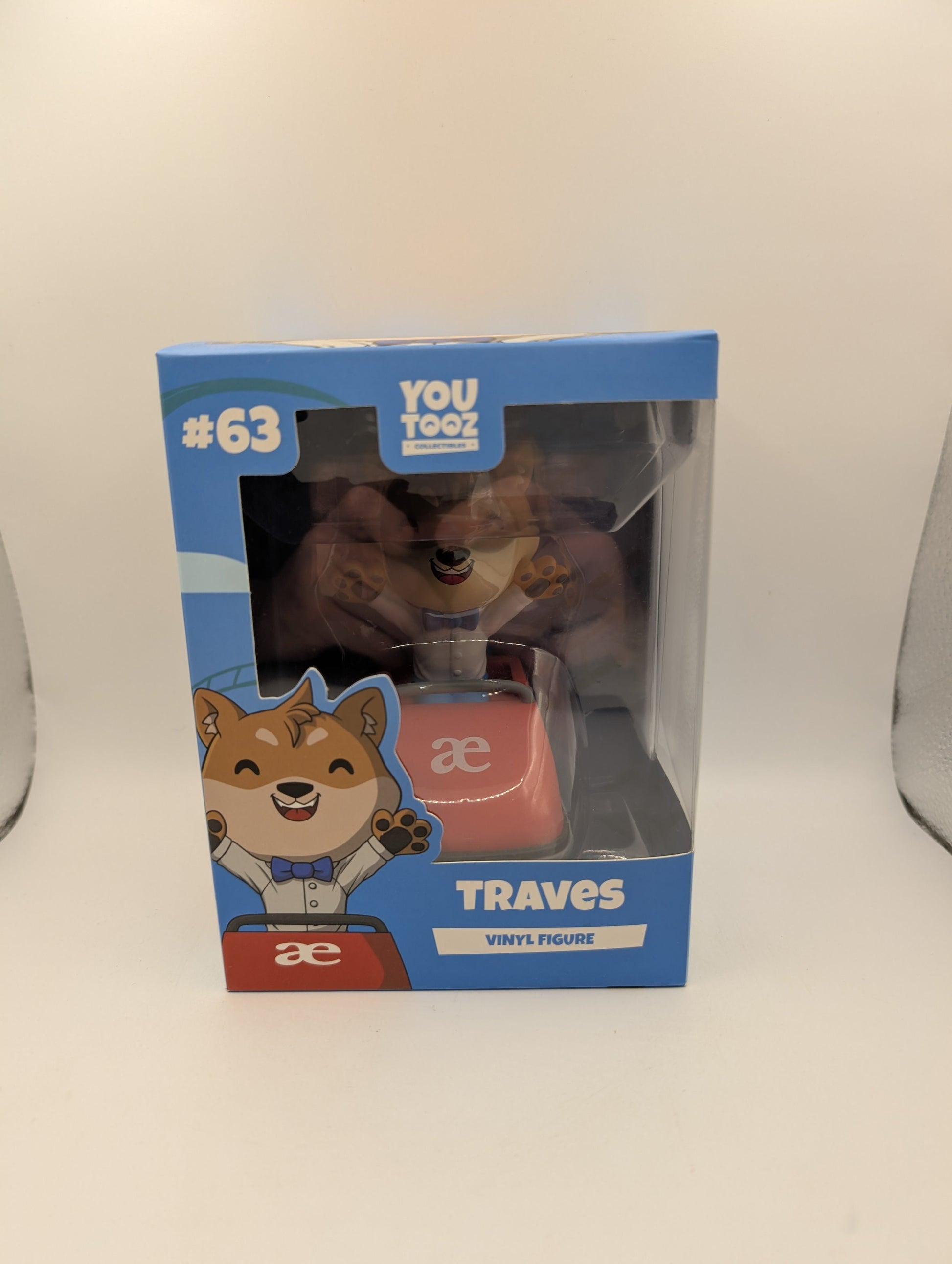Youtooz Traves Vinyl Figurine #63 (Blue Feet) Minecraft collectible FRENLY BRICKS - Open 7 Days