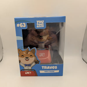 Youtooz Traves Vinyl Figurine #63 (Blue Feet) Minecraft collectible FRENLY BRICKS - Open 7 Days