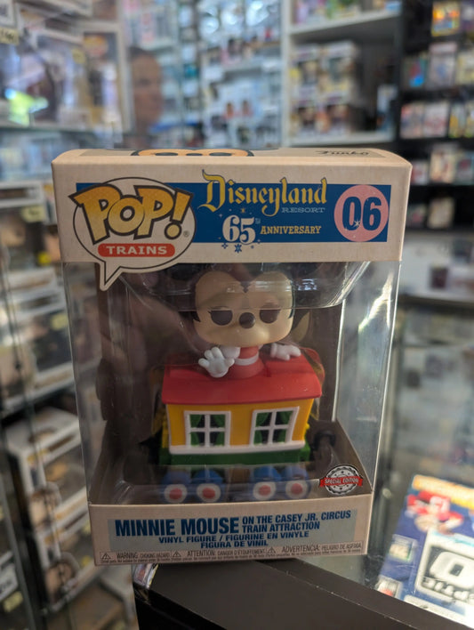 Pop! Vinyl - Disneyland 65th Anniversary - Minnie Train Carriage US Exclusive 06 FRENLY BRICKS - Open 7 Days