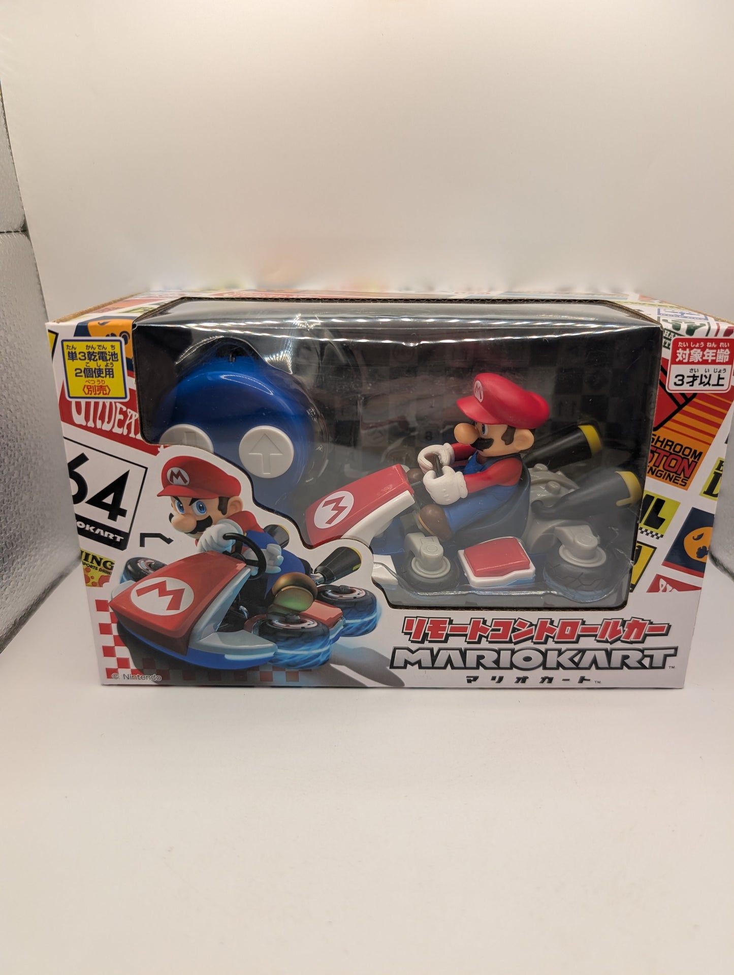 Mario Kart Mario Remote Control Car Muraoka RC Nintendo Japan Import - New FRENLY BRICKS - Open 7 Days