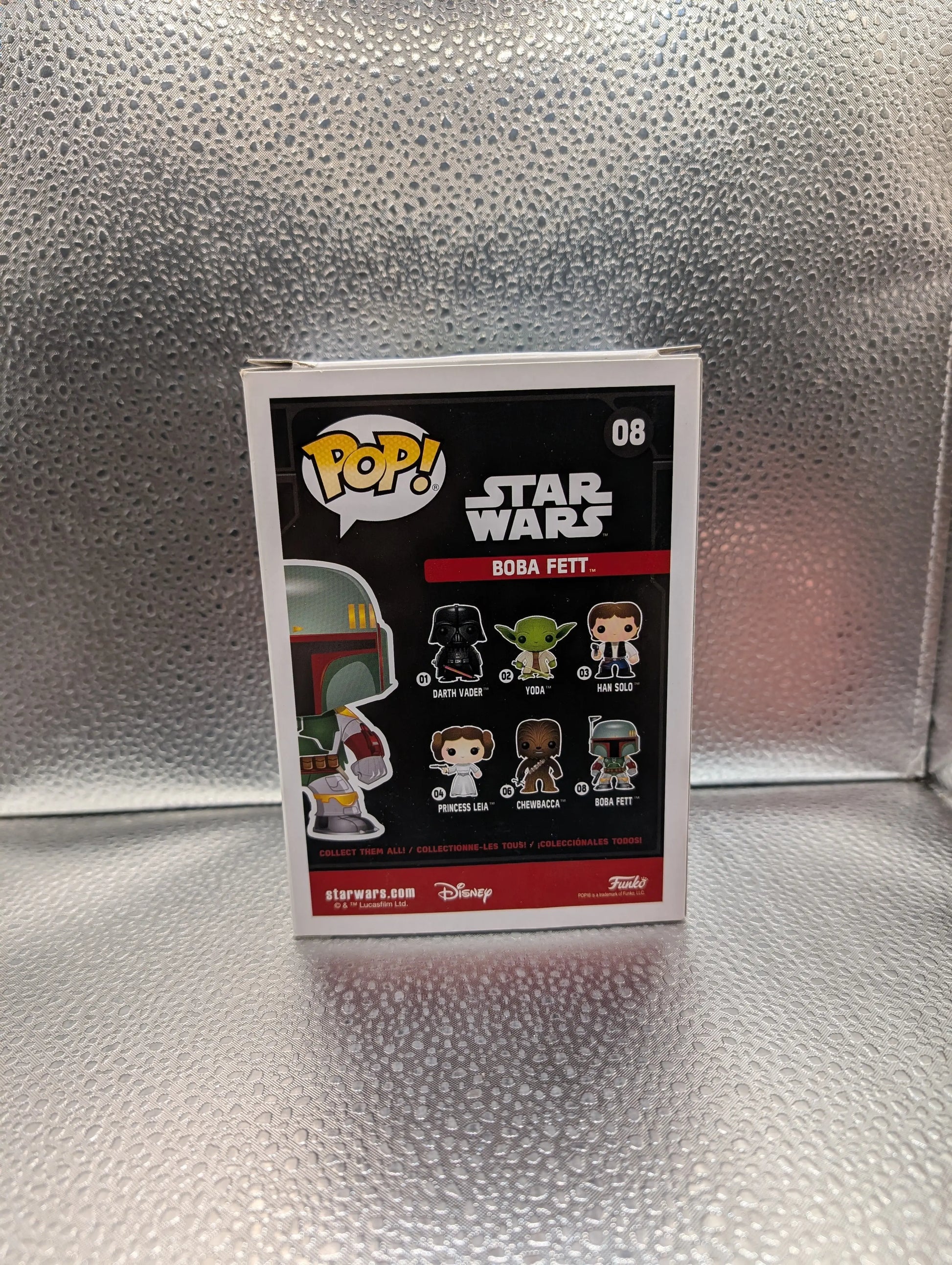 FUNKO Pop Vinyl Boba Fett #08 FRENLY BRICKS - Open 7 Days