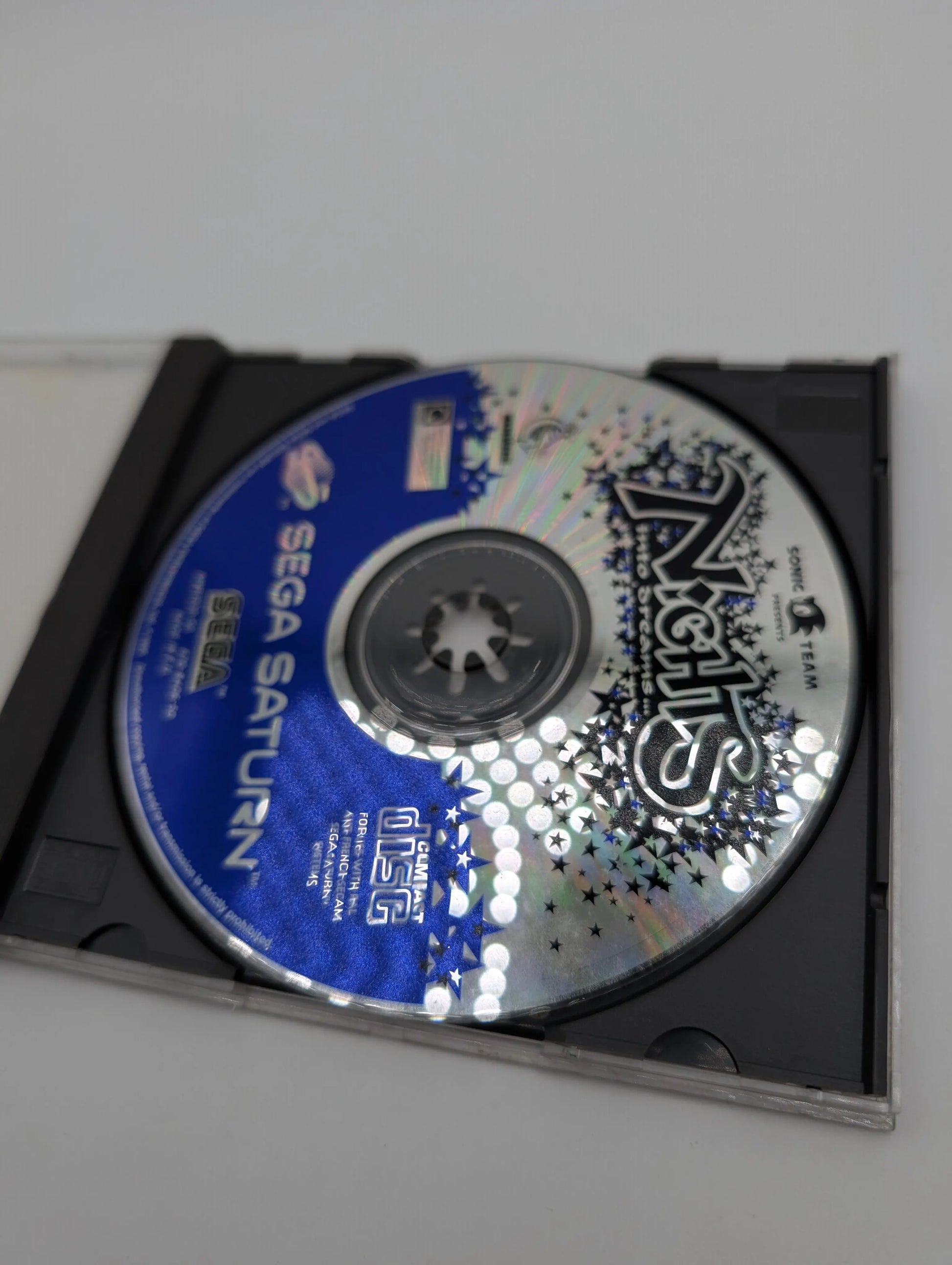 Nights into Dreams Sega Saturn PAL Video Game Very Good Condition Vintage used FRENLY BRICKS - Open 7 Days