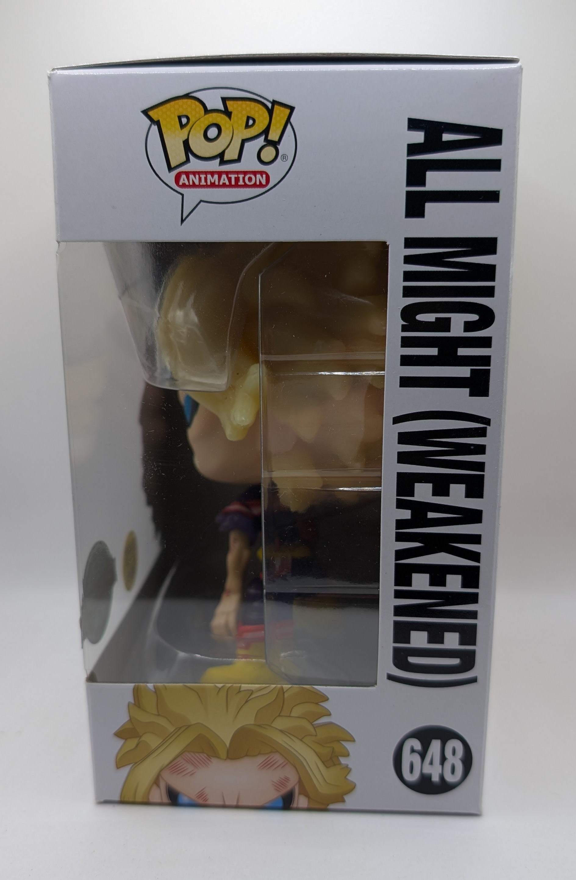 My Hero Academia - All Might (Weakened) #648 - Funko Pop! Vinyl - New FRENLY BRICKS - Open 7 Days