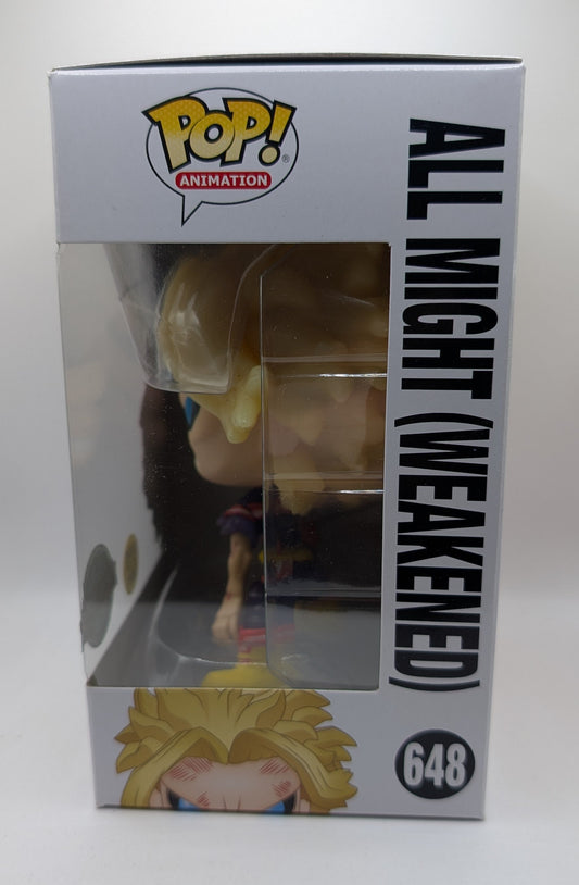 My Hero Academia - All Might (Weakened) #648 - Funko Pop! Vinyl - New FRENLY BRICKS - Open 7 Days