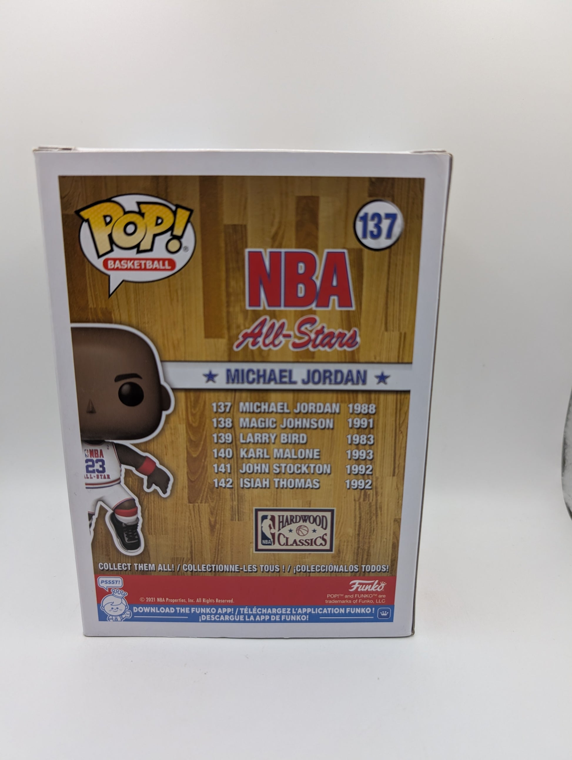 Michael Jordan Funko Pop! Vinyl #137 NBA All Star 1988