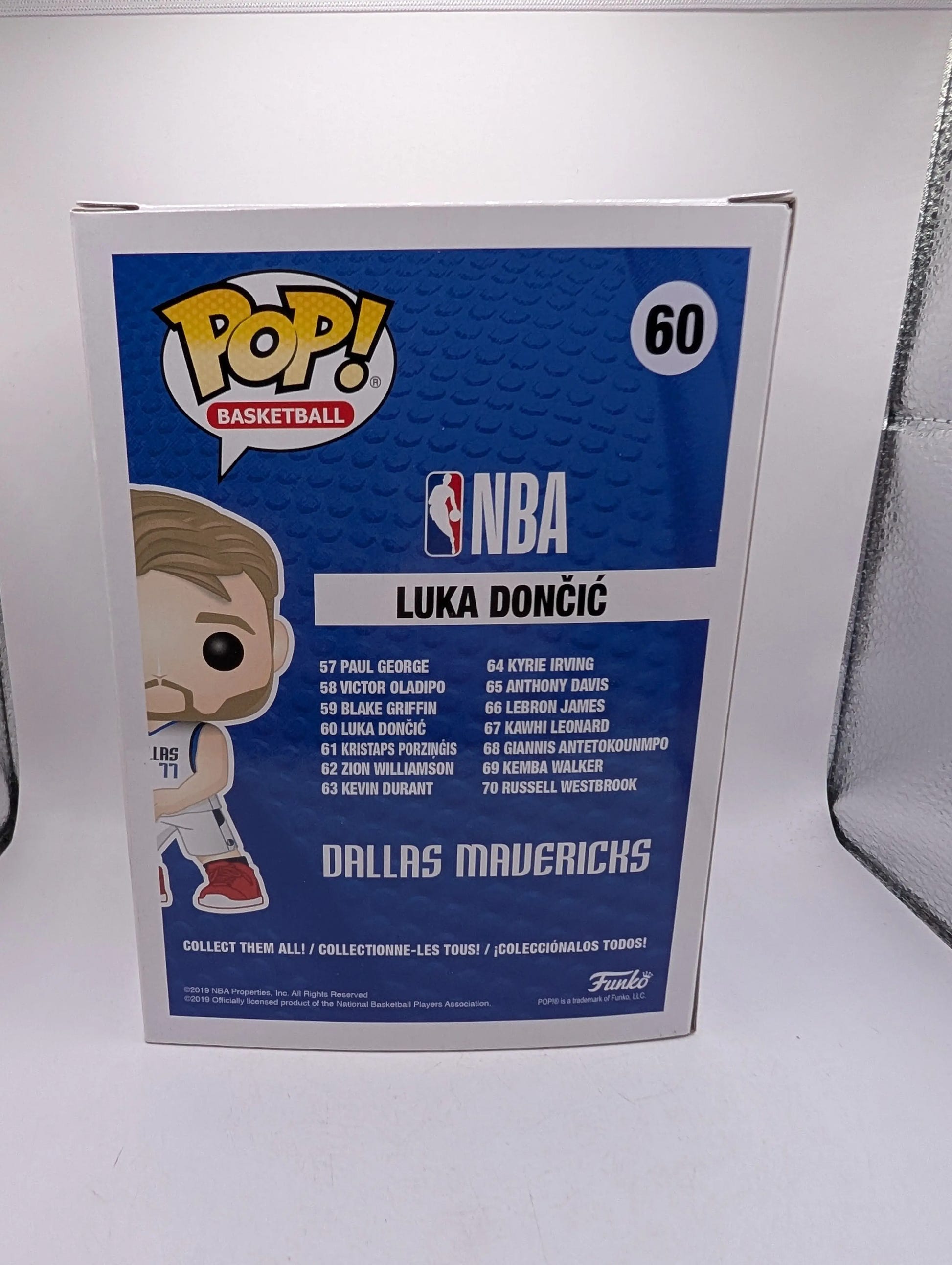 Luka Doncic Funko POP! Vinyl #60 Dallas Mavericks, photo 4 image 4