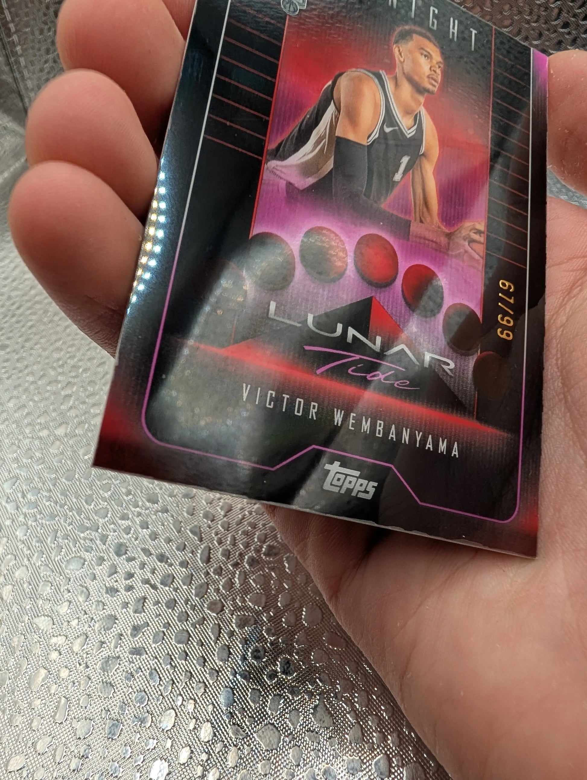 Victor Wembanyama Midnight Lunar Tide RC 67/99 Topps FRENLY BRICKS - Open 7 Days