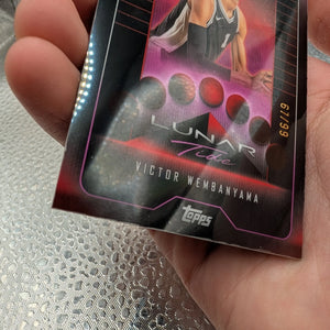Victor Wembanyama Midnight Lunar Tide RC 67/99 Topps FRENLY BRICKS - Open 7 Days