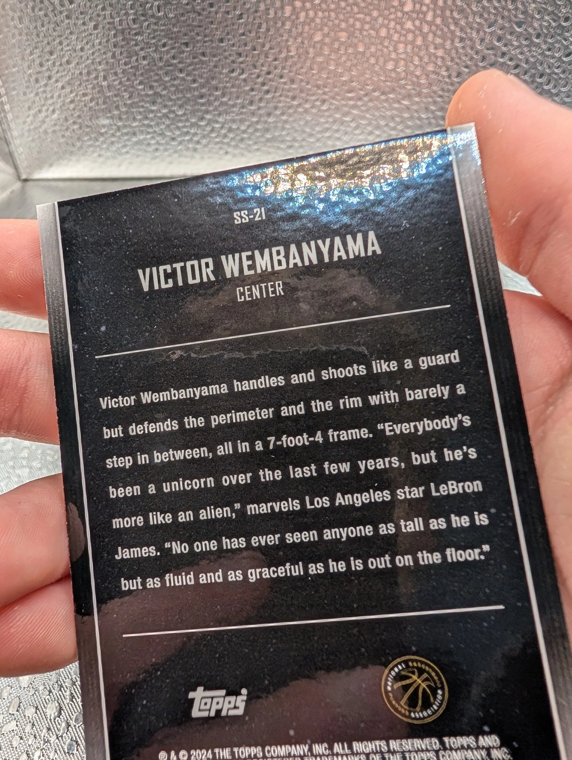 Midnight Star Studded Victor Wembanyama 1/5 FRENLY BRICKS - Open 7 Days