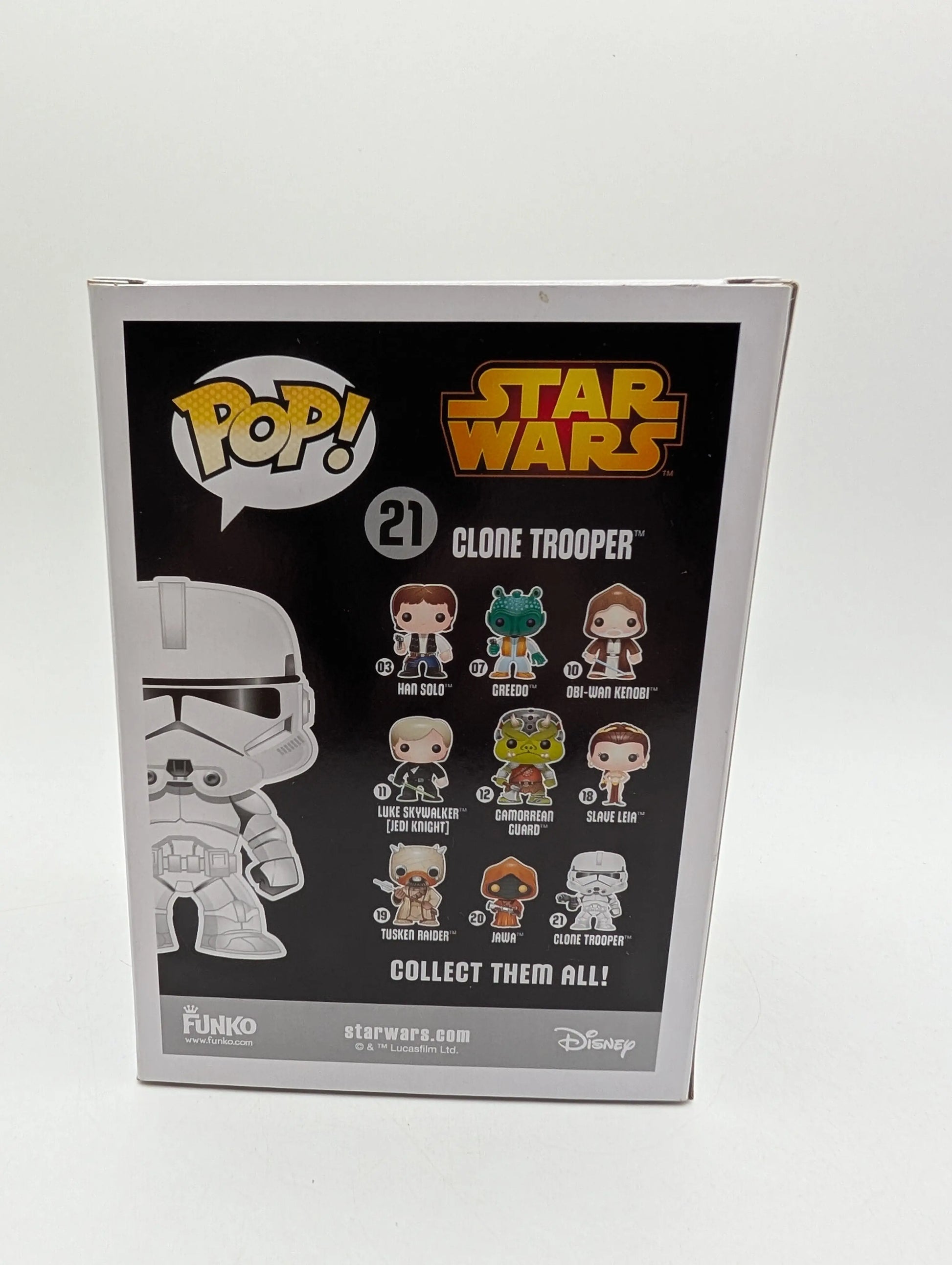 Funko Pop! Vinyl Figure Star Wars - Clone Trooper #21 2015 FRENLY BRICKS - Open 7 Days