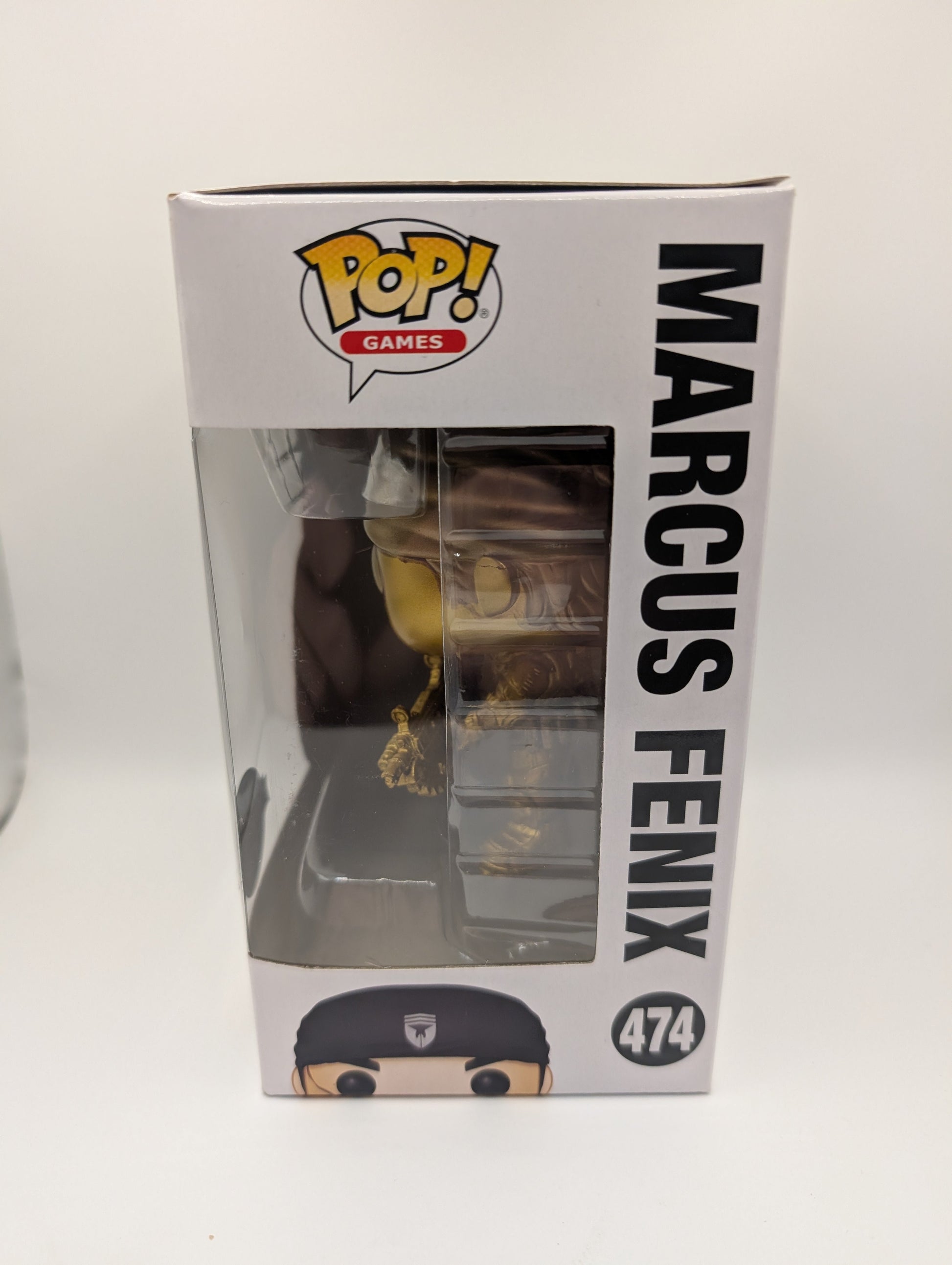 Pop Vinyl Marcus Fenix #474 Gold Metallic Special Edition FRENLY BRICKS - Open 7 Days