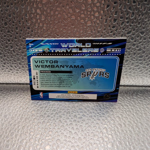 Victor Wembanyama 08/10 RC Recon World Travelers Panini FRENLY BRICKS - Open 7 Days