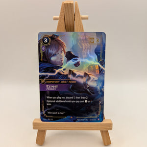 League of Legends - Ezreal 149/221 Riftbound Spiritforged | Ezreal Prodigy FRENLY BRICKS - Open 7 Days