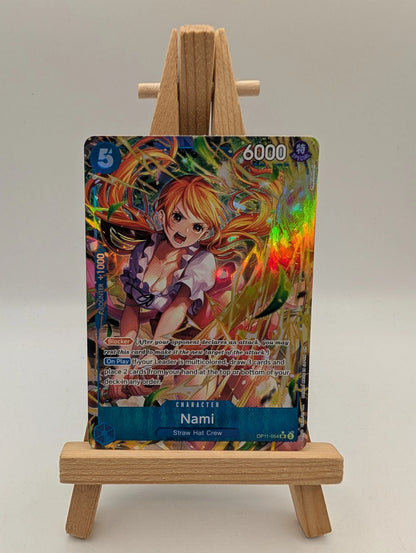 Nami OP11-054 Alt Art A Fist of Divine Speed One Piece Card Game English FRENLY BRICKS - Open 7 Days