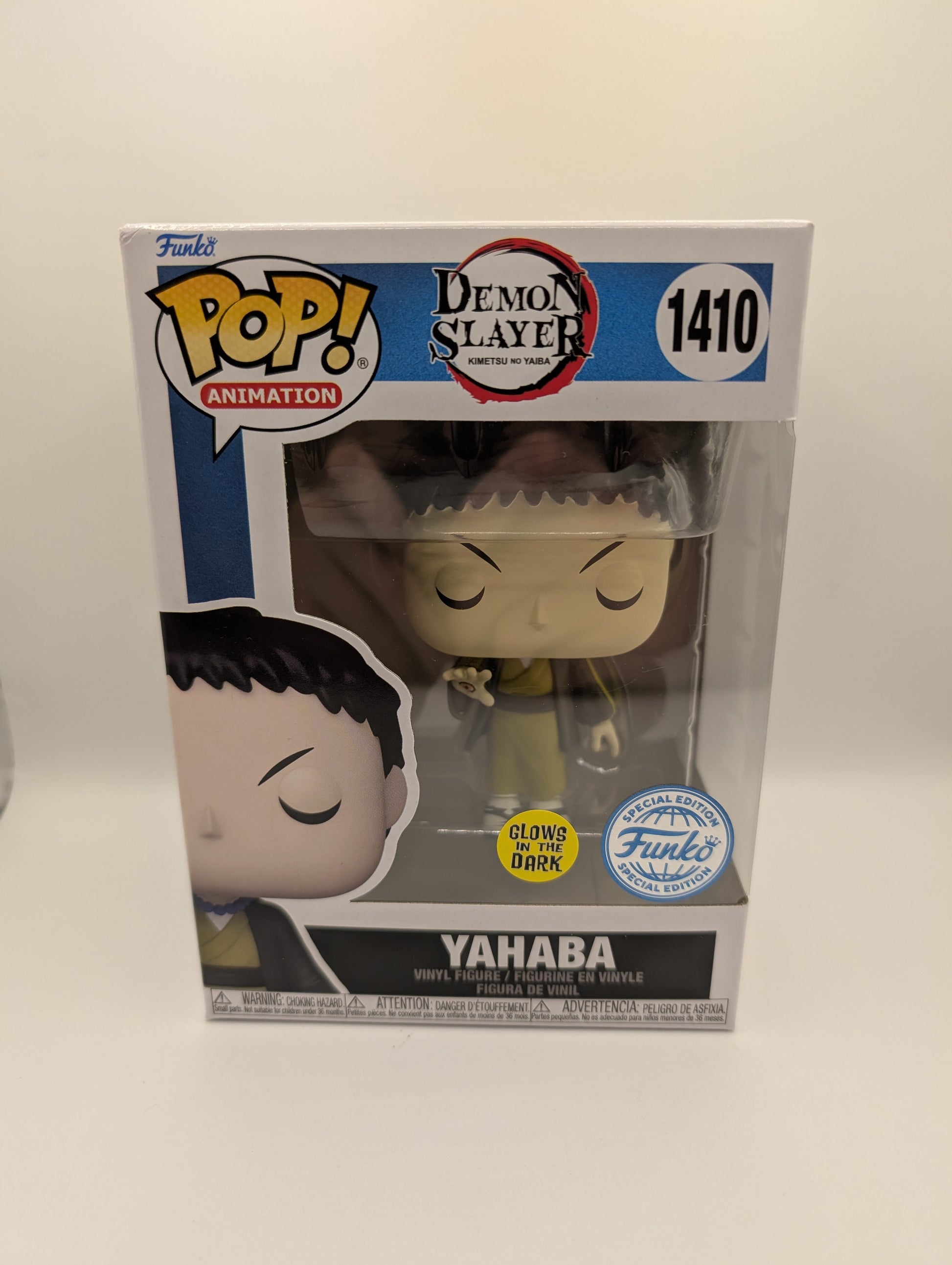YAHABA glow GITD 1410 Demon Slayer Funko Pop Vinyl FRENLY BRICKS - Open 7 Days